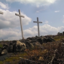 More than one large cross at the top of the mountain wasn't enough, apparently.